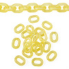 20Pcs Transparent Acrylic Quick Link Connectors OACR-TADJ0001-03K-1