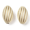 Oval Plating Acrylic Beads PACR-Q102-128A-2