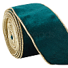 10 Yards Single Face Velvet Ribbon OCOR-WH0093-12C-1