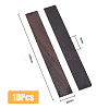 Wood Bookmark Strips AJEW-FH0003-29-2