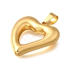 304 Stainless Steel Pendants STAS-H200-01G-17-2
