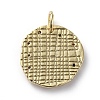 Brass Micro Pave Cubic Zirconia Pendants ZIRC-G157-03I-01G-2
