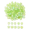100Pcs 2 Style Eco-Friendly Transparent Acrylic Beads TACR-YW0001-86E-1