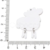 Printed Opaque Resin Pendants RE-CBA6A90-06P-01-3