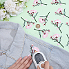 12Pcs Polyester Cotton Computerized Embroidery Thread Iron on Sew On Patches PATC-HY0002-09B-3