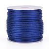 Nylon Satin Rattail Cords NWIR-L006-1mm-16-1