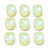 Mocha(MK) Oval Sew on Rhinestone RGLA-F080-01B-03-1