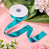 1 Roll Imitation Leather Polyester Ribbon LC-TA0001-02A-4