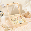 Wooden Storage Boxes WOCR-CL0001-01B-4
