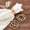 Iron Napkin Rings AJEW-FG0001-65-6