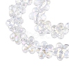 Electroplate Glass Beads Strands EGLA-T028-02A-3