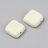 Painted Natural Wood Beads WOOD-T021-44A-2