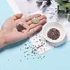 FGB 200G 8 Colors 12/0 Grade A Round Glass Seed Beads SEED-JP0010-04-2mm-4