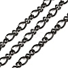 304 Stainless Steel Twisted Link Chains CHS-I001-09EB-02-1