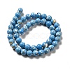 Synthetic Turquoise and Sea Shell Assembled Beads Strands G-D482-01E-04-3