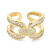 Real 18K Gold Plated Wide Band for Women ZIRC-C021-12G-1