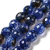 Natural Agate Beads Strands G-C082-A01-07-2
