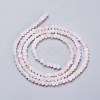 Faceted Glass Beads Strands X-GLAA-F106-B-F11-2