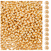 Brass Spacer Beads KK-BBC0015-08D-7