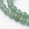 Natural Green Aventurine Bead Strands G-G735-63-8mm-5