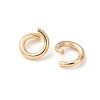 Brass Open Jump Rings KK-G604-08G-24-2