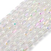 Electroplate Glass Beads Strands EGLA-D031-01-01-2