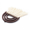 Polycotton(Polyester Cotton) Tassel Big Pendants X-FIND-T052-14D-3