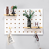 Iron Wall Mounted Mesh Board Pegboard Hook Hangers IFIN-WH0085-17EB-2