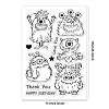 Custom Summer Theme PVC Plastic Clear Stamps DIY-WH0631-0731-6