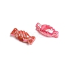 Plating Acrylic Beads X-PPDL045Y-4