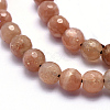 Natural Sunstone Beads Strands G-K224-10-6mm-3