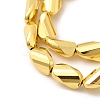 Electroplate Glass Beads Strands EGLA-F166-05B-4