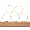 Brass Linking Rings KK-Y003-03L-G-3