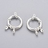 304 Stainless Steel Spring Ring Clasps STAS-G190-17S-B-1