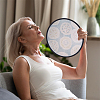 Sublimation Blank Polyester Folding Fan AJEW-WH0010-57A-6