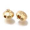 Brass Micro Pave Cubic Zirconia Beads KK-Q001-21G-2