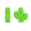 20Pcs Cactus Food Grade Eco-Friendly Silicone Focal Beads JX906E-1