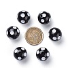 20MM Chunky Bubblegum Acrylic Round Beads X-SACR-S146-20mm-09-3