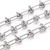 Iron Oval with knot Link Chains CH-N004-14P-1