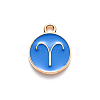 Alloy Enamel Pendants ENAM-S124-01B-02A-2