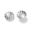 Non-Tarnish 304 Stainless Steel Bead Caps STAS-K194-06P-02-3