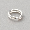 925 Sterling Silver Split Rings STER-WH0011-28S-02-1