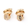 304 Stainless Steel Clip-on Earring Setting STAS-L244-50C-G-2