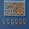 40Pcs 2 Colors Alloy Swivel Snap Hook Clasps FIND-FS0004-73E-7
