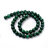 Synthetic Malachite Bead Strands G-Q462-57-8mm-3
