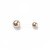 Color Plated DIY 3D Nail Art Decoration Mini Glass Beads MRMJ-R038-E03-2