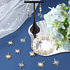 24Pcs 6 Styles Rack Plating Alloy Pendants FIND-SC0005-41-4