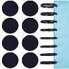12Pcs Plastic Loose Leaf Ring Round Binder Discs DIY-CP0010-97A-1