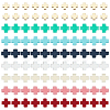 70Pcs 7 Colors Synthetic Coral Beads CORA-ME0001-02-1