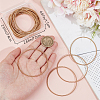 30Pcs Spring Bracelets TWIR-BBC0001-06KCG-3